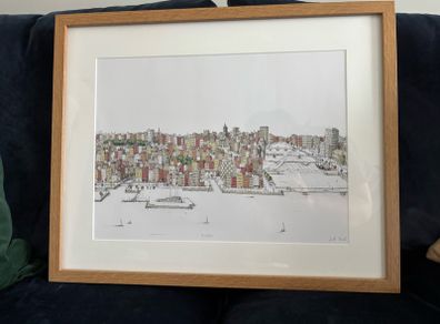 Jacob Stack Dublin Print - signed and framed