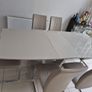 Extendable dining table set Image 2