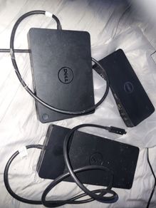 3 various dell docks