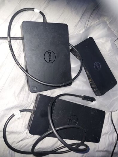 3 various dell docks