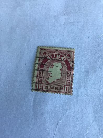 Rare Definitive Irish Free State stamp (1922)