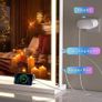 Vanity Mirror with Lights, 70 x 50cm LED Makeup Mirror, Lighted Make up Mirrors with Touch Screen Control, 3 Dimmable Modes Square White Image 5