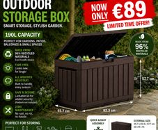 Garden Storage Box