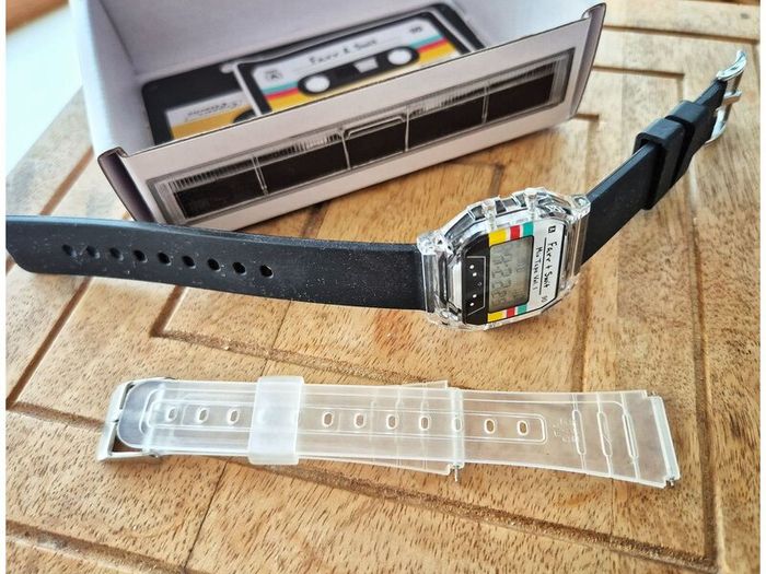 Farr & Swit Retro Mixed Tape watch