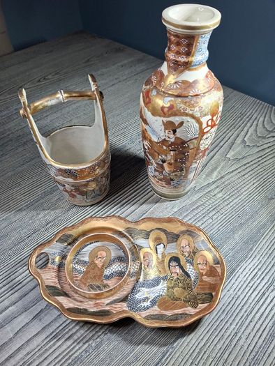 Japanese Satsuma Meiji Porcelain