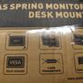 Gas spring monitor stand arm for 3 screens Image 2