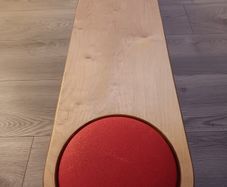 Wooden bridges for use with Staplestein stepping stones