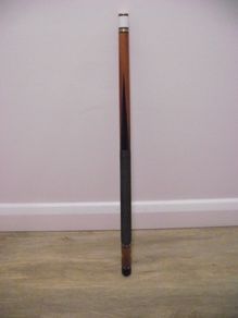 Butt only (just lower part) of Custom Snooker/Pool Cue with wrap, used