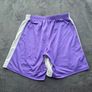 Asics Performance Purple Shorts Mens XL Image 4