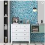 White Chest of Drawers Bedroom Dresser with 5 Drawers 80x40x80 cm Image 4