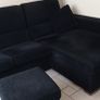 L shape sofa and armchair c/w 3 footstools Image 3