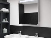 LED Bathroom Mirror Cabinet 68x9x80 cm