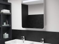 main image for ad LED Bathroom Mirror Cabinet 68x9x80 cm