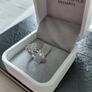 Stunning White gold with diamonds Engagement Ring Image 3