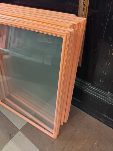 7 Wood Frames and glass