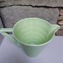 1950s green ribbed jug Image 6