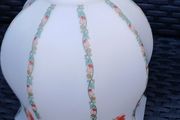Pretty Vintage Milk Glass Lampshade