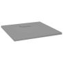 Shower Base Tray SMC Grey 80x80 cm Image 2