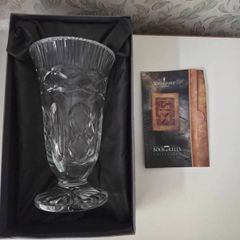 Waterford Crystal Book of Kells Vase