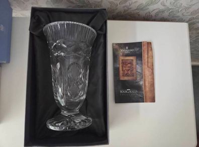 Waterford Crystal Book of Kells Vase