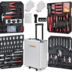 XXL Filled Tool Box Set 899 Pieces |Quality Tool Box, Tool Trolley