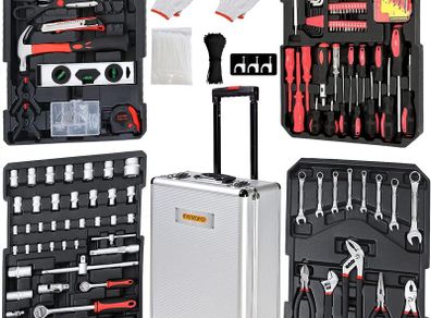XXL Filled Tool Box Set 899 Pieces |Quality Tool Box, Tool Trolley