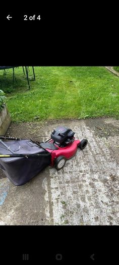 Selfdrive Lawnmower read Ad