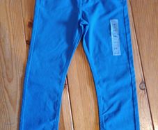 BNWT Age 7-8 blue Skinny Trousers