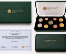 2026 Ireland Euro Coin Set. 5.88 Euro. 9 Coins. Proof