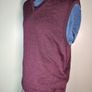mens MAERZ Muenchen 100 virgin wool pullover vest gilet jumper sweater Size  medium EU 52 purple Image 4