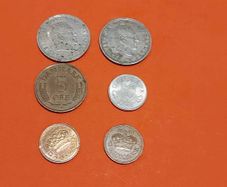 Group of Danish Coins