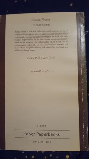 Seamus Heaney 1st