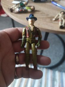 Vintage Gi Joe Arah Action Figure 1983 Wild Bill Dragonfly Pilot Hasbro