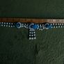 Vintage Beaded Crystal with Spiral Rope Necklace Image 10