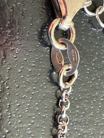 silver necklace
