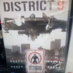 District 9 Scifi Horror Aliens New And Sealed Dvd