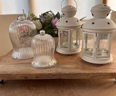 4 IKEA decorative lights and lanterns