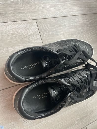 Kurt Geiger London Laney Croc Trainers