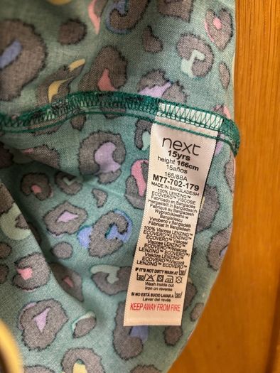 Girls dress from next size 166 cm