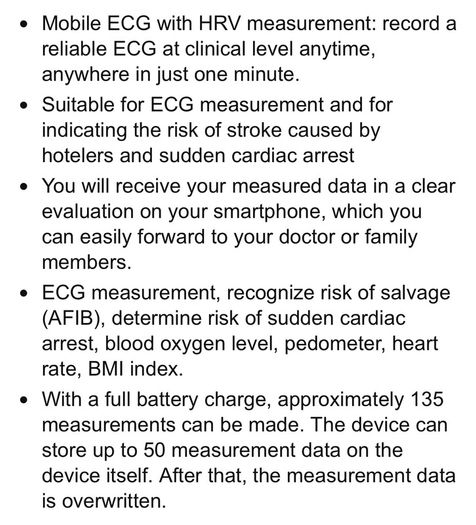 Wiwe Ecg Monitor Rrp 289