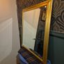 gold large framed mirror Image 2