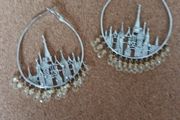 925 silver vintage hoop earrings