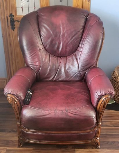 3 piece leather suite