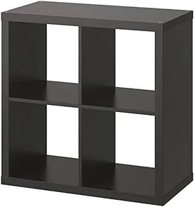Ikea Kallax Black (Like New)