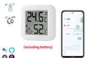 Tuya Temperature Humidity Sensor Mini LCD Display Compatible with Bluetooth APP Remote Control Thermometer Hygrometer