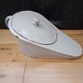 Enamel Hospital Bed Pan -Chamber Pot Image 2