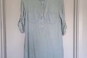 Light blue shirt dress. Size UK10