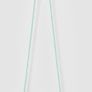 Brand New Oliver Bonas Yellow / Aqua Striped Beaded Crossbody Bag Image 8