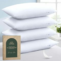 Pillow Cases Pack of 2 & 4,Ultra Soft Breathable Housewife & Oxford Cover, OEKO-TEX Certified,Nanoplush Double Brushed Quick Dry Pillowcases, Envelope Closure Wrinkle Fade Resistant,50x75 CM