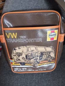 Haynes vinyl satchel bag